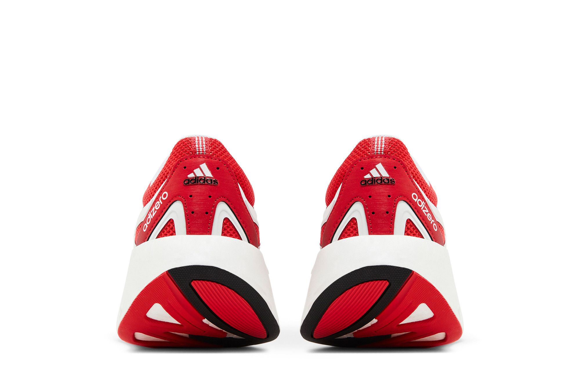 adidas Adizero Aruku White Pure Ruby Red JI0308 Running Shoes Men\'s 13 adidas Adizero Aruku Cloud White Pure Ruby JI0308 main image 4