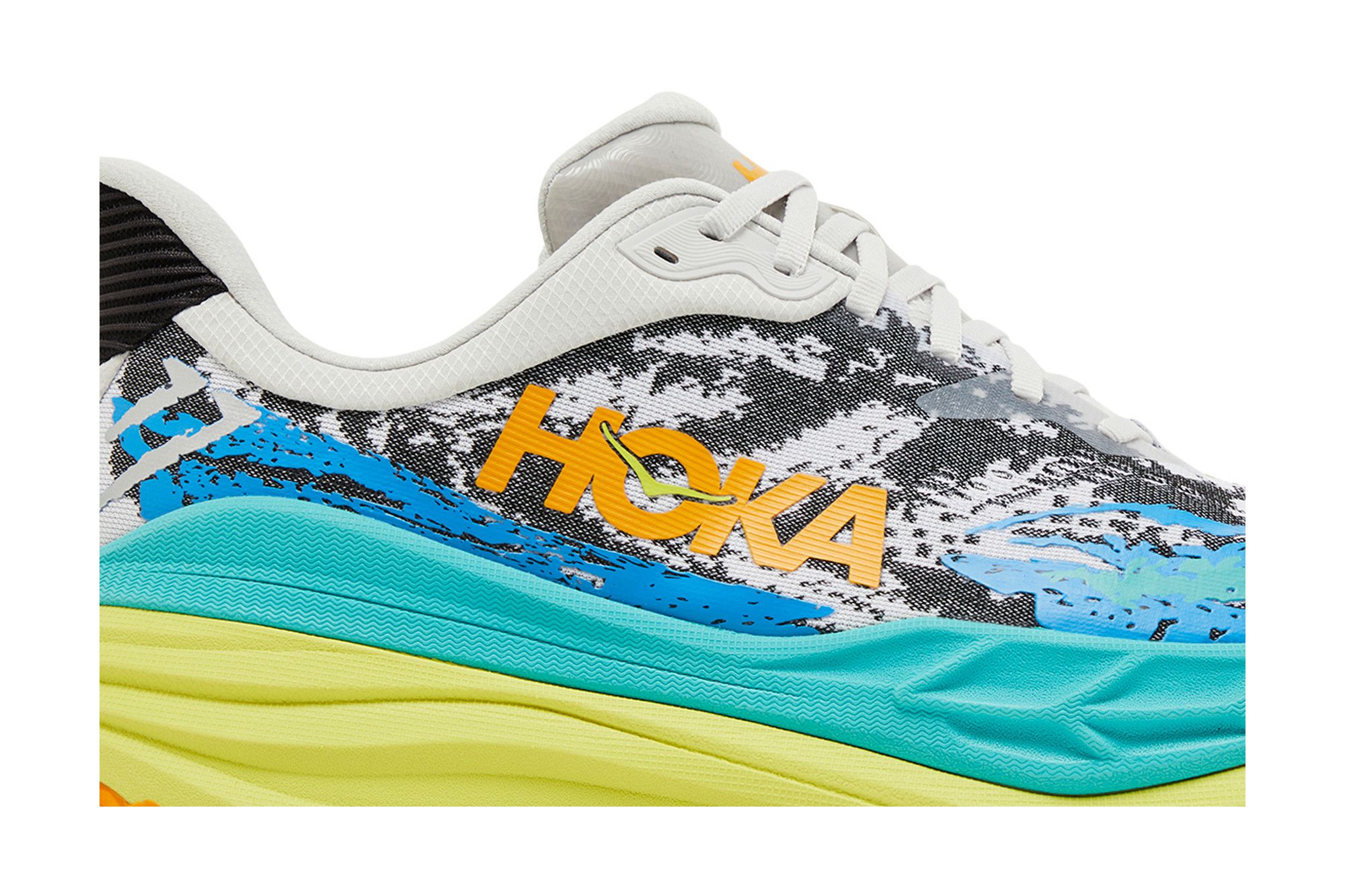 Hoka One One Men\'s White Evening Primrose Stinson 7 Athletic Running Shoes 11D HOKA ONE ONE® Stinson One7 for | HOKA ONE ONE® main image 3