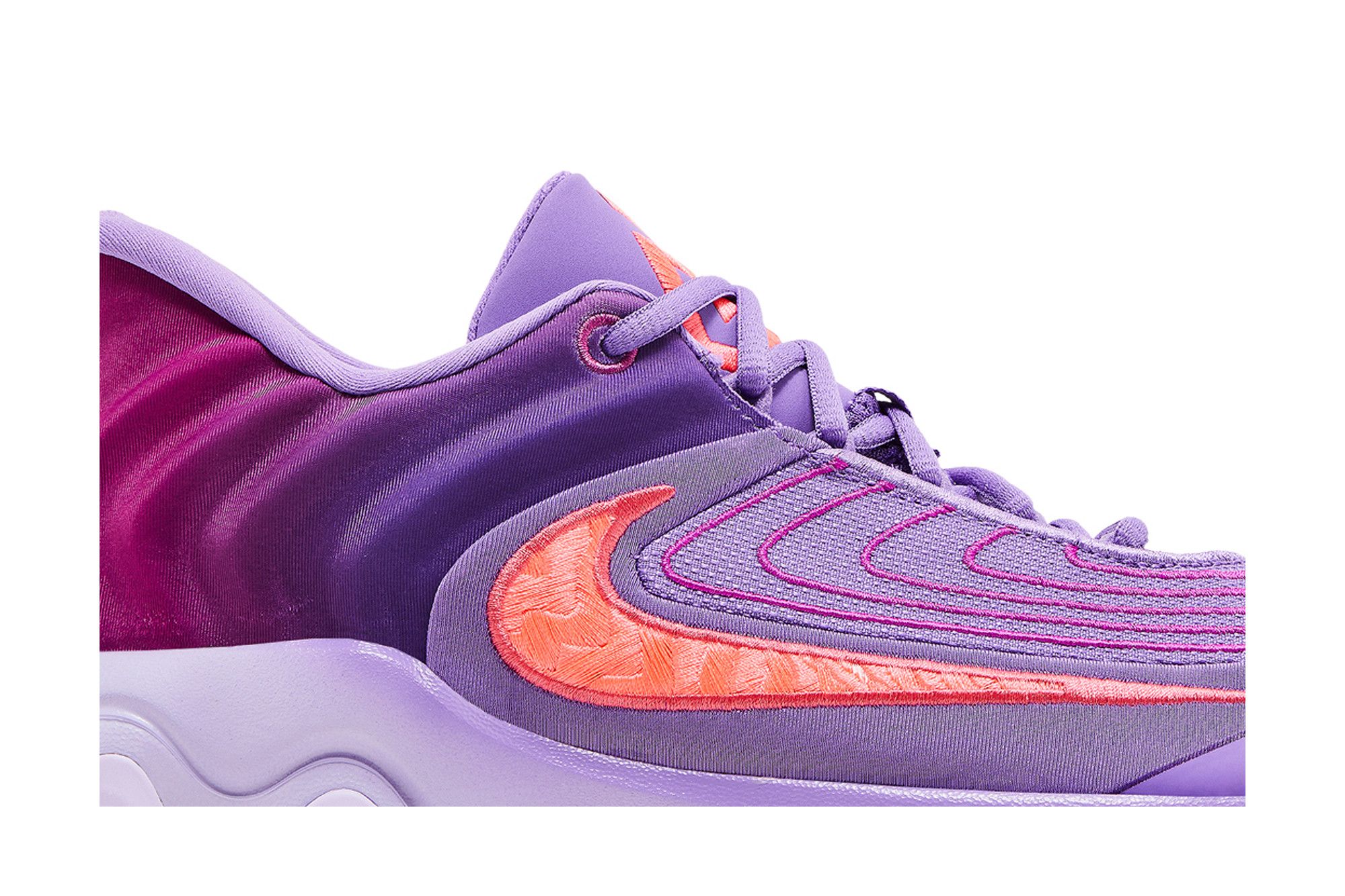Nike Giannis Immortality 4 \'Black Raspberry\' FQ3680-500 Men\'s Size‎ 10 Nike Giannis Immortality 4 Black Raspberry for Sale  main image 2