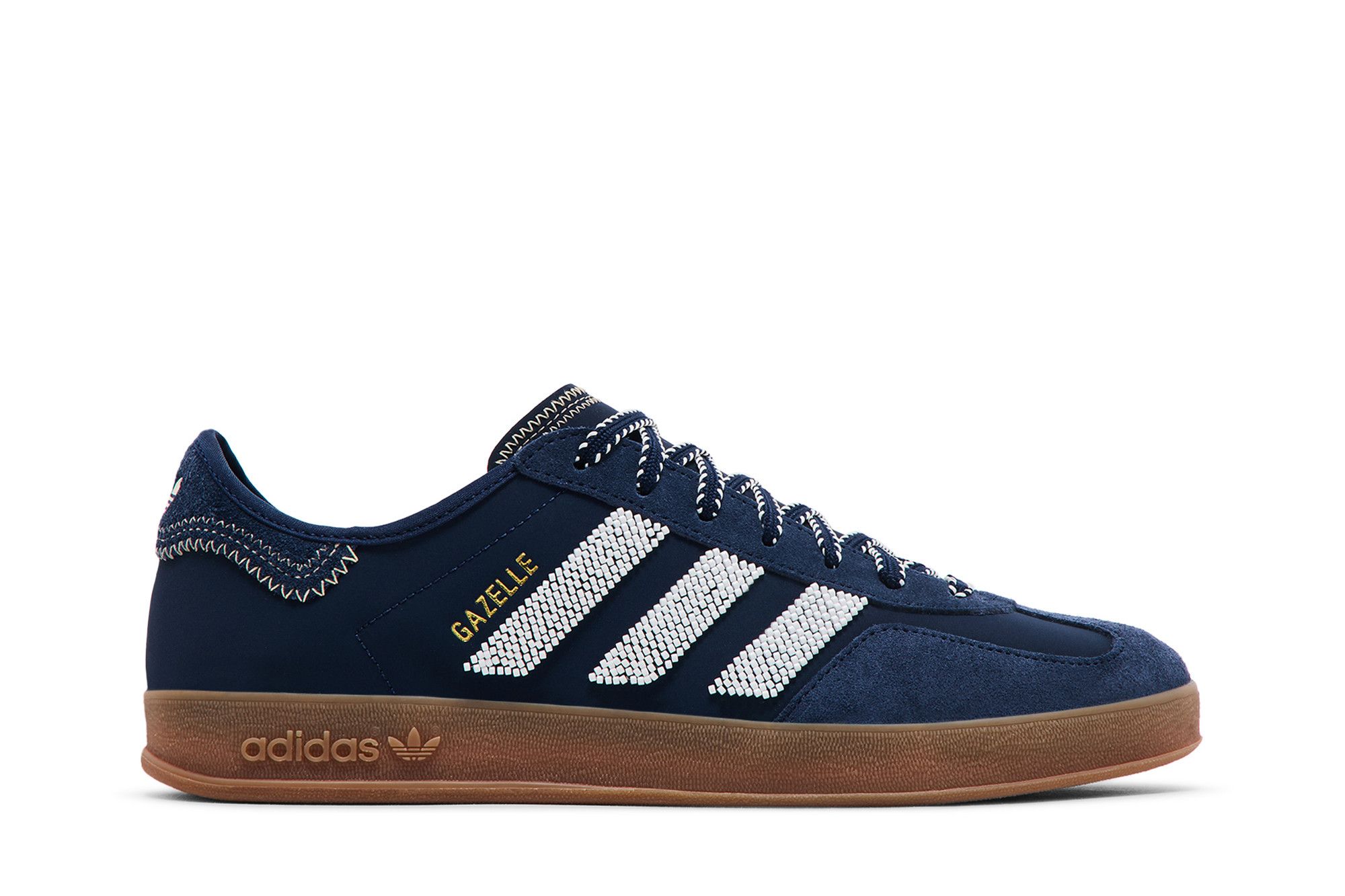 adidas gazelle silver green womens adidas Gazelle Navy White main image 0