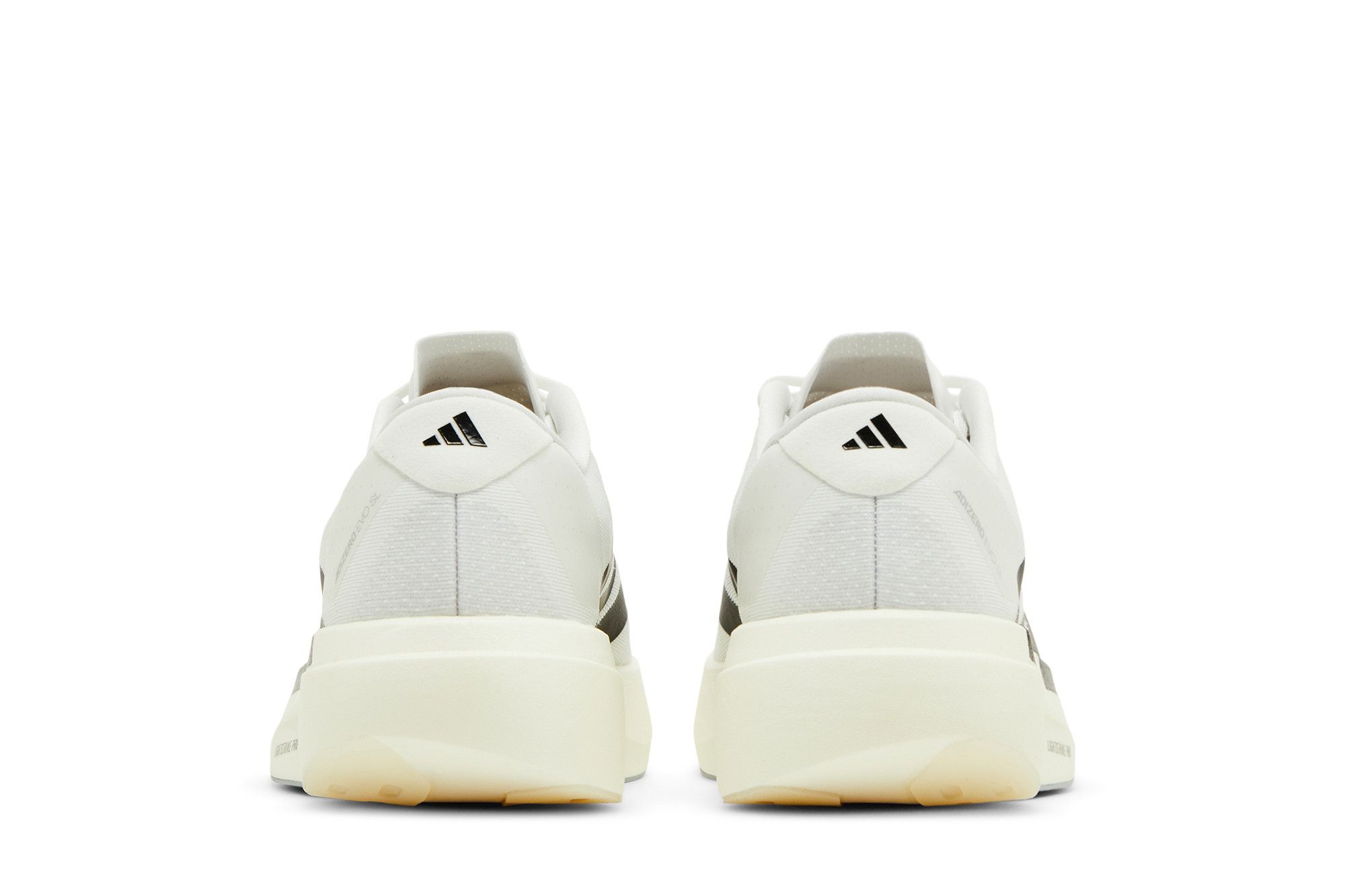 Deals on Men's Adizero Evo SL 'White Black' on Sneakers.com