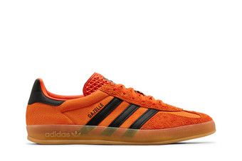 Deals on Men's Gazelle Indoor 'Orange Gum' on Sneakers.com