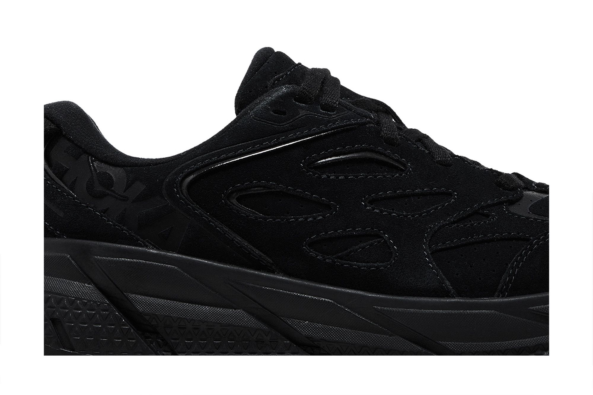 Deals on Men's Clifton L Suede 'Triple Black' on Sneakers.com