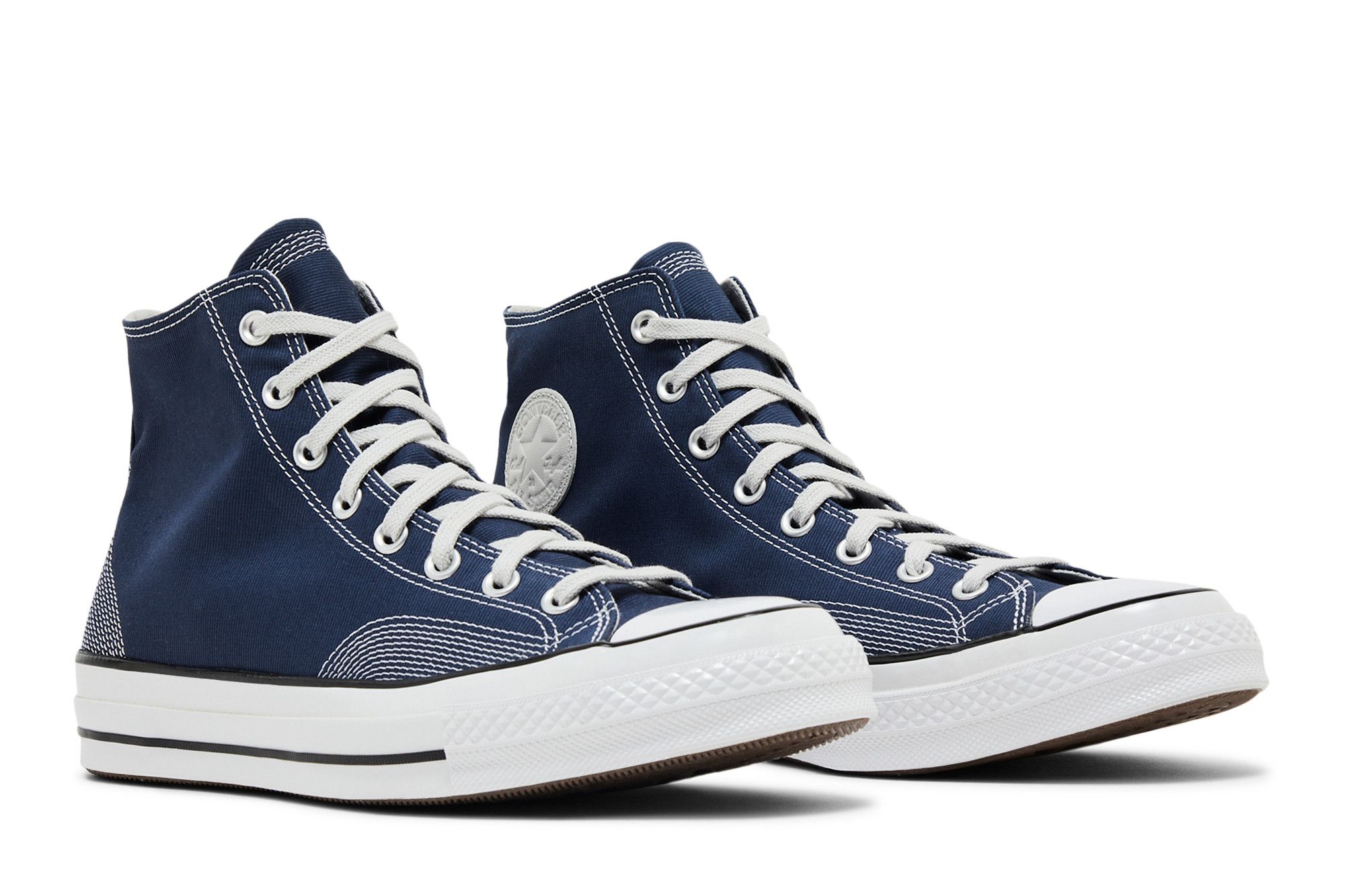 Deals on Men's Chuck 70 High 'Multi-Stitch Cotton - Navy' on