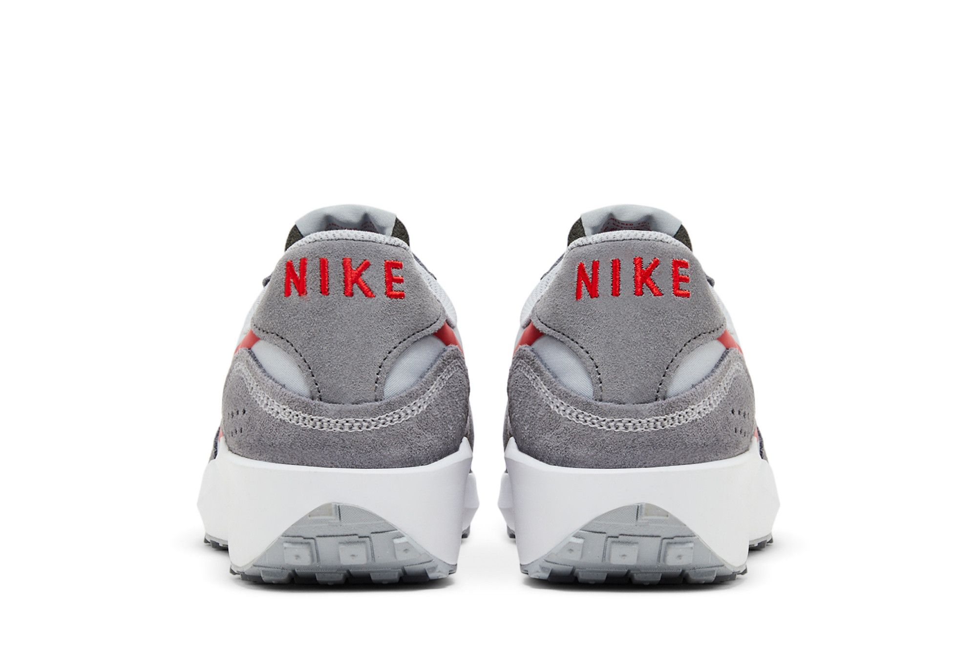 Nike Waffle Debut Men\'s Running Size 10 Wolf Gray University Red FJ4195-004 NWOB Nike Waffle Debut Mens Size 10.5 Wolf Gray Red Athletic  main image 4