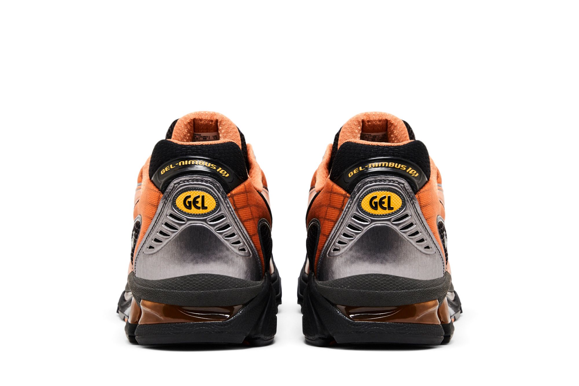 ASICS ☆ GEL-NIMBUS 10.1 ‘Black Rust Orange’ GEL-NIMBUS 10.1 - BLACK / RUST ORANGE – lapstoneandhammer.com