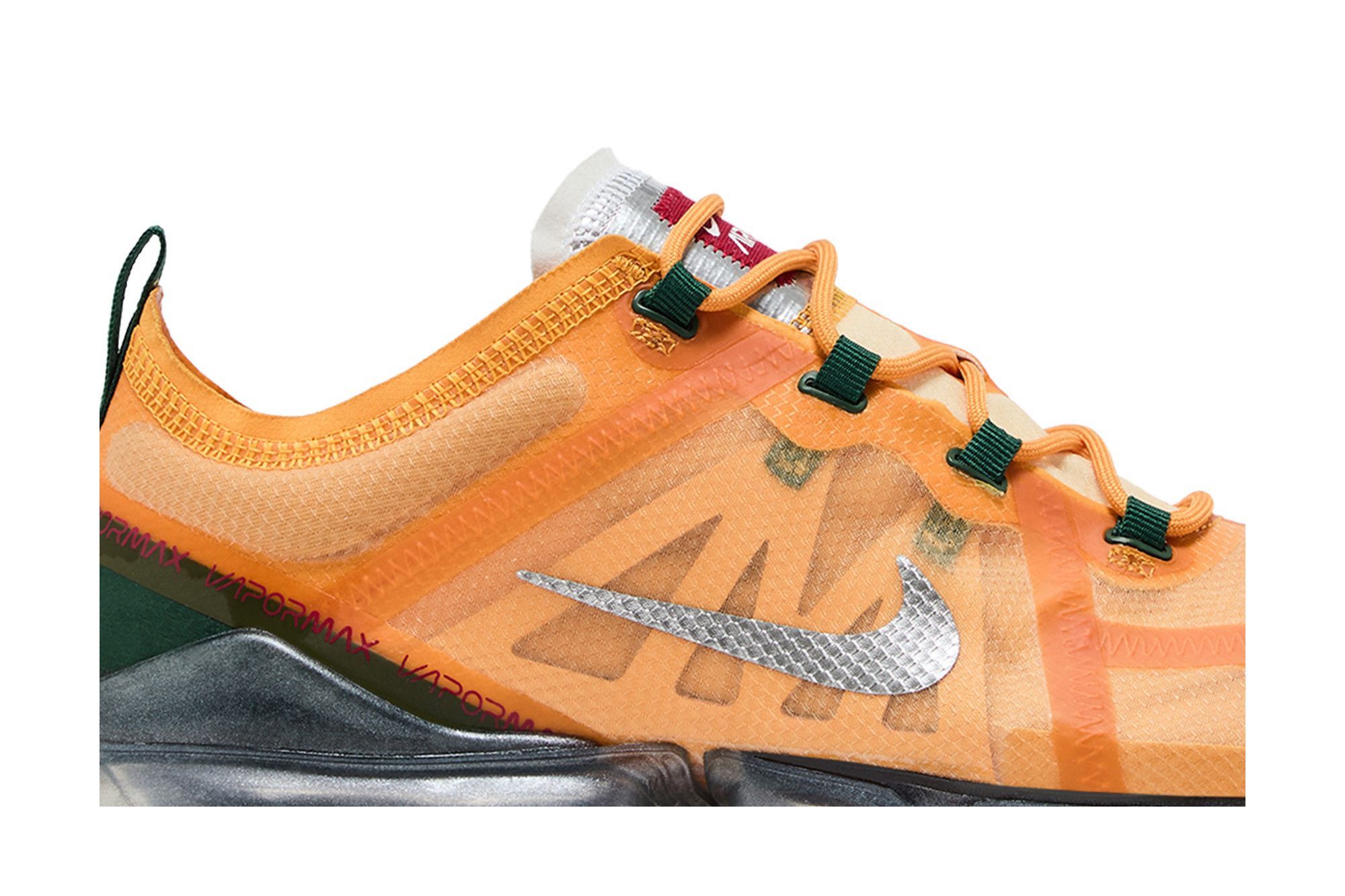 EUC Size 10.5 Mens Nike Vapormax 2019 Canyon Gold Lace-Up Sneakers AR6631-700 Nike Air VaporMax 2019 Canyon Gold AR6631-700 | Dead Stock main image 2
