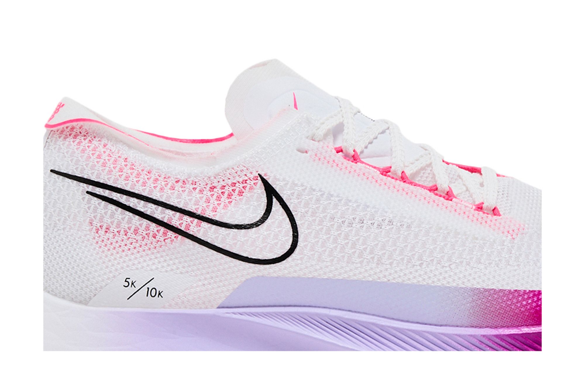 Nike ZoomX StreakFly White Vivid Grape DJ6566-104 Running Shoes Men\'s Size 15 Buy Nike Streakfly Road Racing Shoes - White/Vivid Grape  main image 3