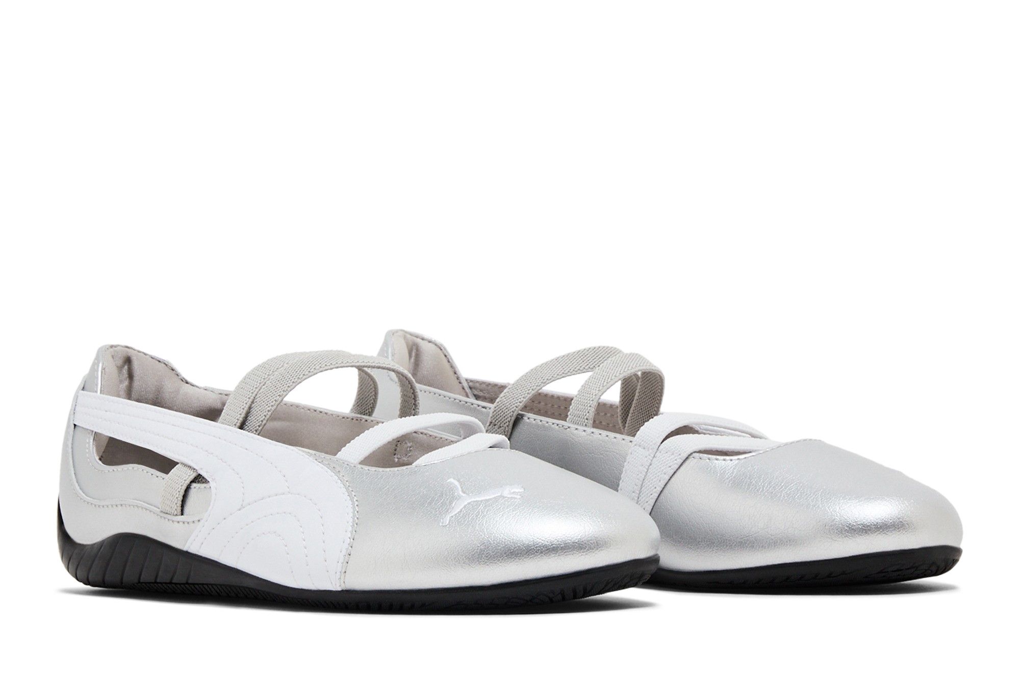 Deals on Women's Speedcat Ballet 'Metallic - Silver' on Sneakers.com