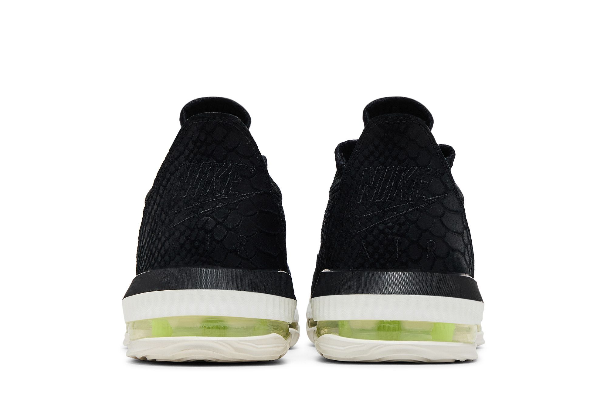 Size 12 Nike LeBron 16 Low Black Python Black Mens Athletic Sneakers CI2668-004 Deals on Men main image 3