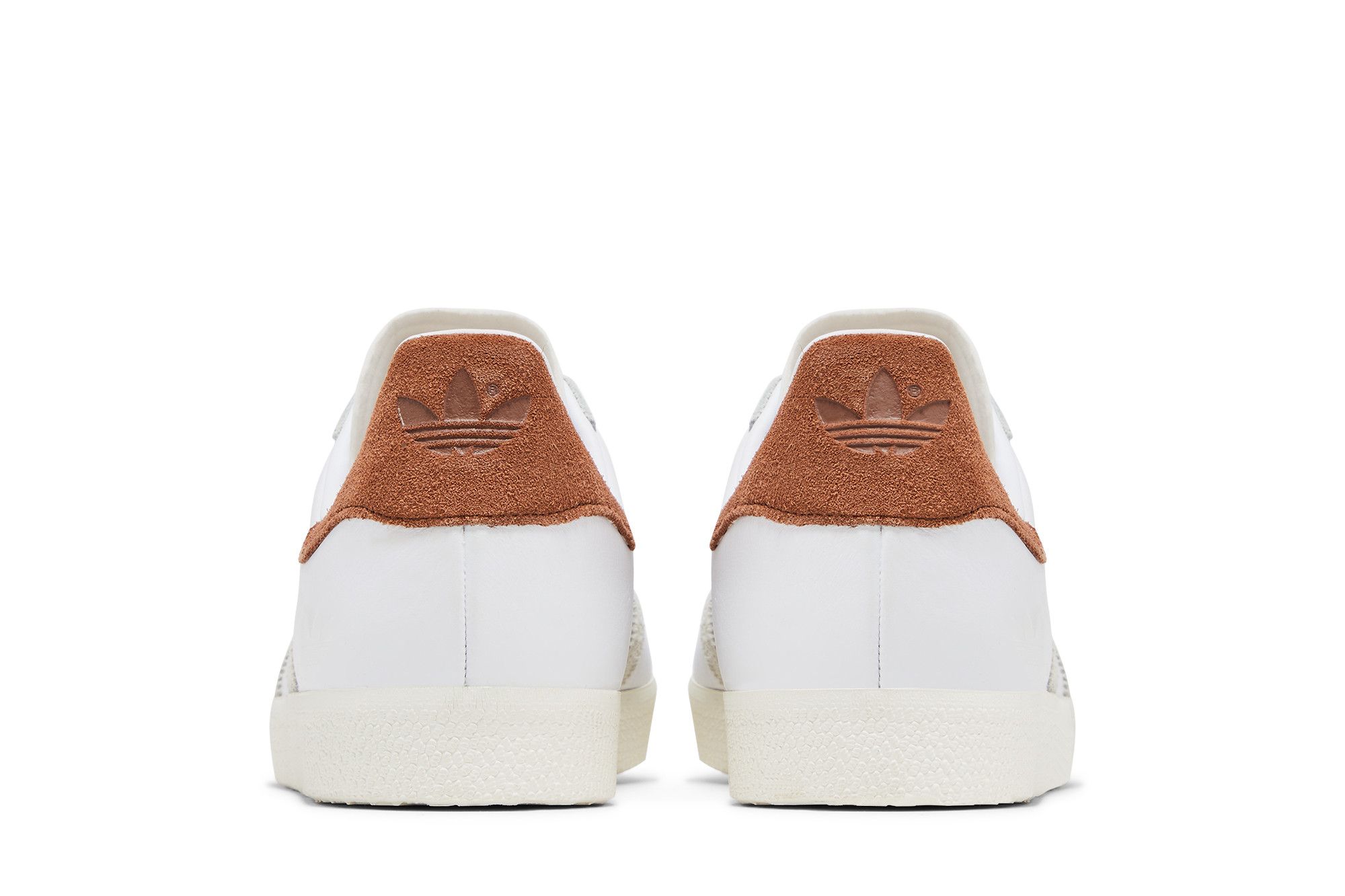 adidas gazelle silver green womens Shoe Palace Exclusive Gazelle Mens Lifestyle Shoes (White/Brown) main image 1