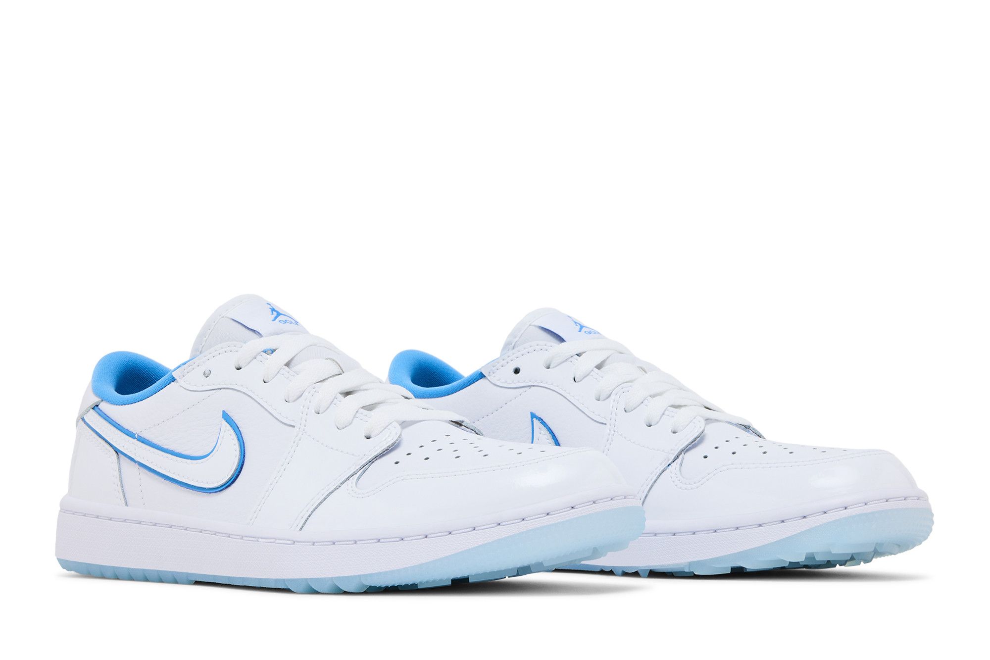 Deals on Men's Air Jordan 1 Low Golf 'White Legend Blue' on
