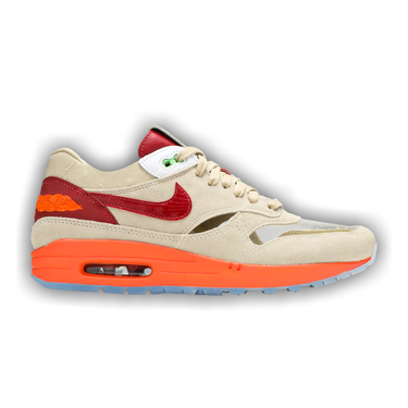 Deals on Men's CLOT x Air Max 1 'Kiss of Death' 2021 on Sneakers.com