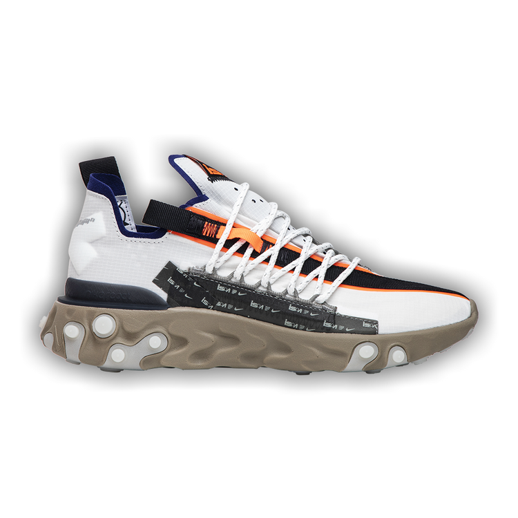 nike ispa react low summit white