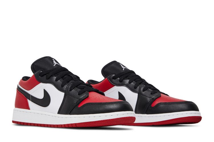 Deals on Air Jordan 1 Low GS 'Bred Toe' on Sneakers.com