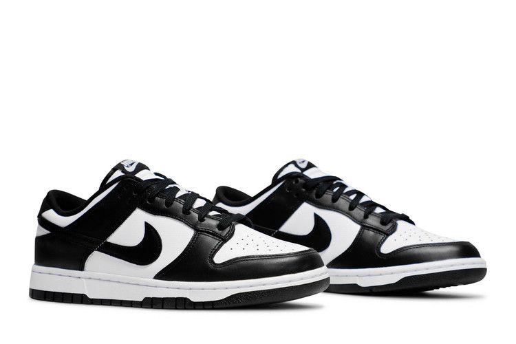 Deals on Men's Dunk Low 'Black White / Panda' on Sneakers.com