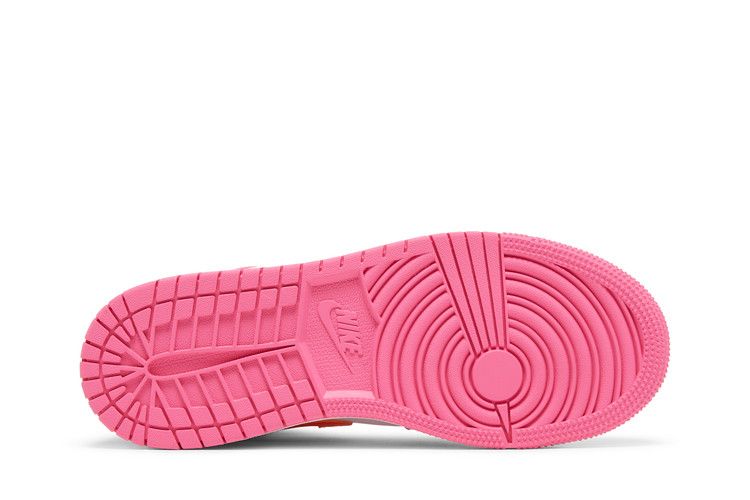 Deals on Air Jordan 1 Mid GS 'Pinksicle Orange' on Sneakers.com