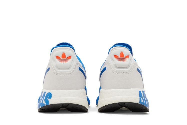 Deals on Men's ZX 1K Boost 'Glow Blue Solar Red' on Sneakers.com