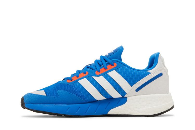 Deals on Men's ZX 1K Boost 'Glow Blue Solar Red' on Sneakers.com