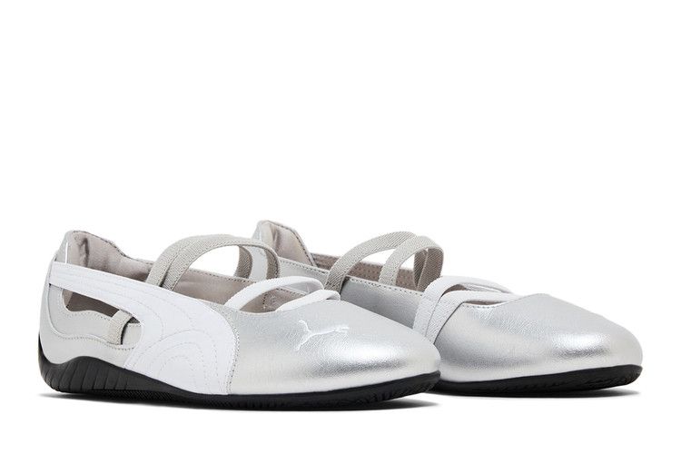 Deals on Women's Speedcat Ballet 'Metallic - Silver' on Sneakers.com