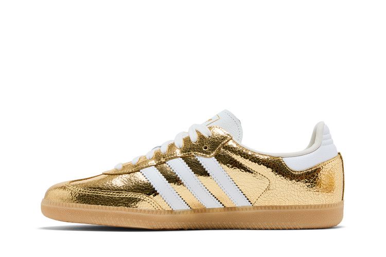 Deals on Women's Samba OG 'Cracked Metallic Pack - Gold' on